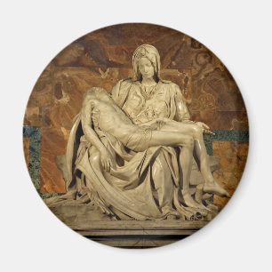 Michelangelo's Pieta in St. Peter's Basilica Magnet