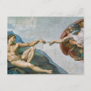 Michelangelo's Sistine Chapel Postcard