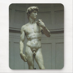 Michelangelo's Statue of David Mouse Pad