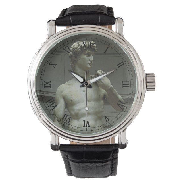 Michelangelo's Statue of David Watch (Front)
