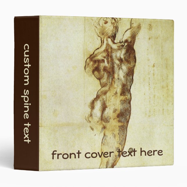 Michelangelo's Study for the Battle of Cascina Binder (Front/Spine)