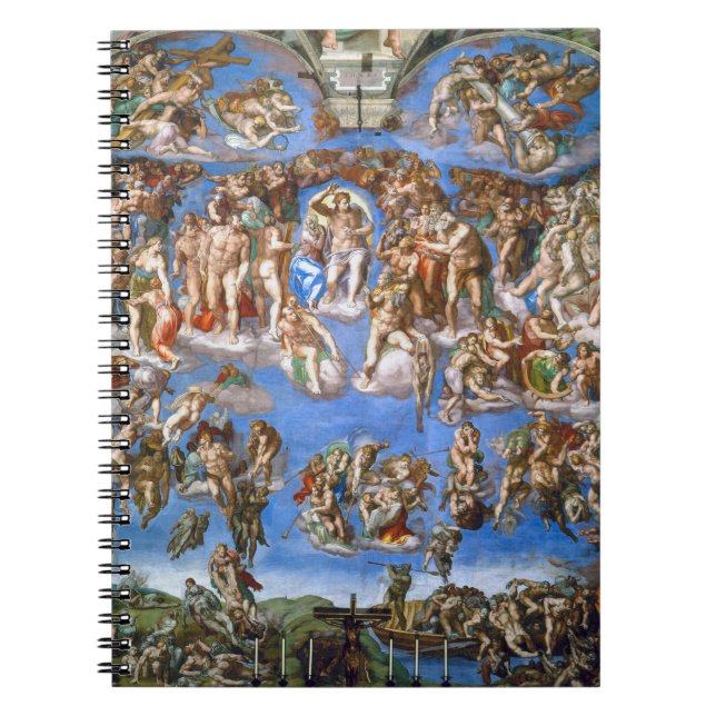 Michelangelo's The Last Judgement Notebook (Front)
