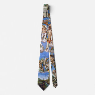 Michelangelo's The Last Judgement Tie