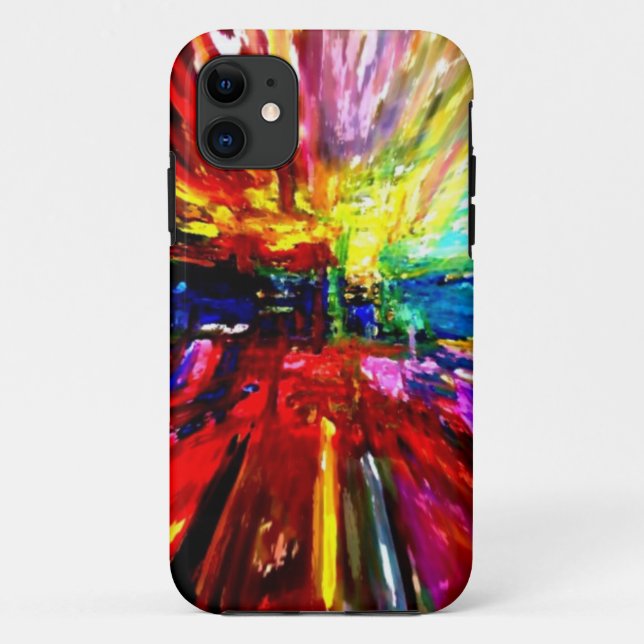 michele's multi colours Case-Mate iPhone case (Back)