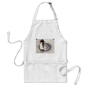 Michelle and Barack Obama Standard Apron