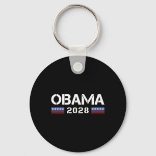 Michelle Barack Obama For President 28 2028 4th Of Keychain