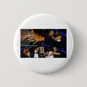 Michelle & Barack Obama Love 2 Inch Round Button