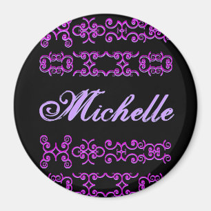 Michelle Designer Name Magnet