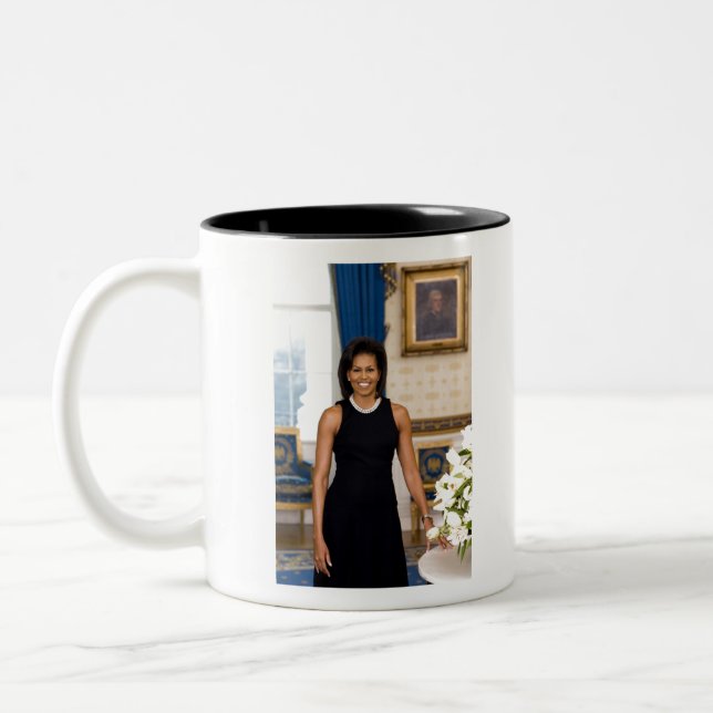 Michelle Obama coffee cup (Left)
