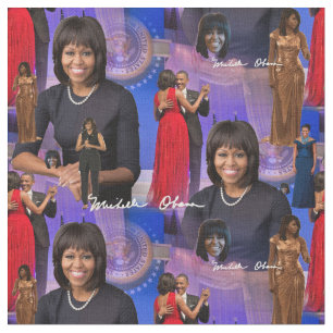 Michelle Obama fabric