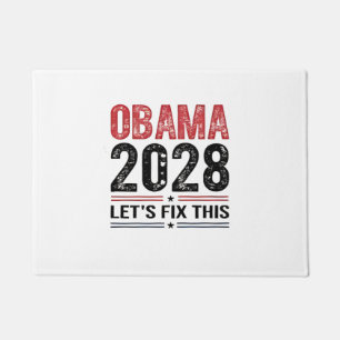 Michelle Obama for President Obama 2028 Doormat