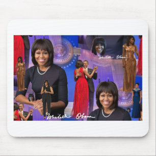 Michelle Obama Mouse Pad