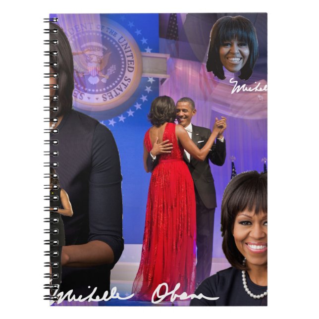 Michelle Obama Notebook (Front)