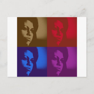 michelle Obama Postcard