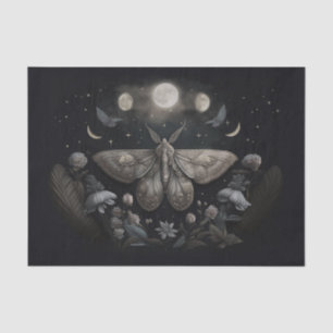 Michelle's Fluttering Moon, Magnificent Moth Tissue Paper