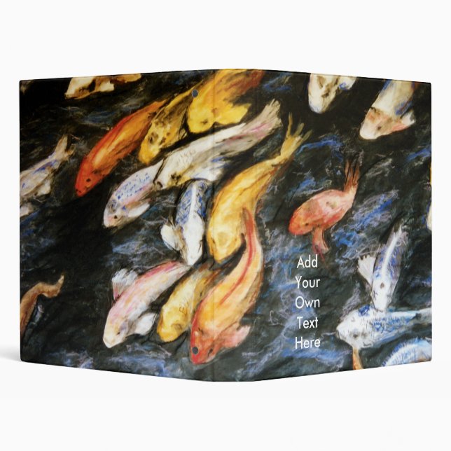 Michelle's Koi Fish Classeur (Arrière-plan)