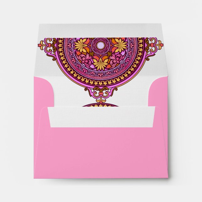 Michelle's Note Card Envelope in Linen (Back (Bottom))