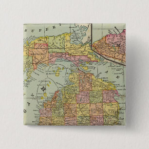 Michigan 3 2 inch square button