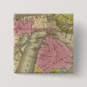 Michigan 5 2 inch square button