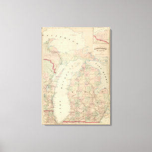 Michigan 8 canvas print