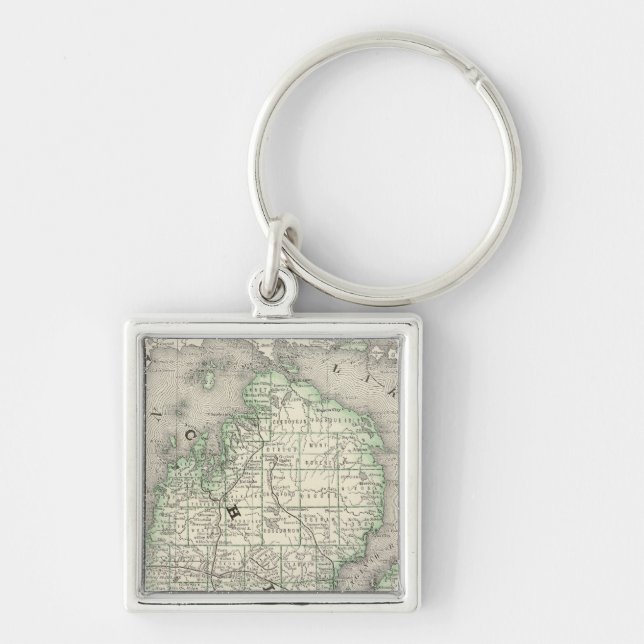 Michigan 8 keychain (Front)