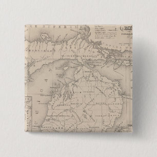 Michigan 9 2 inch square button