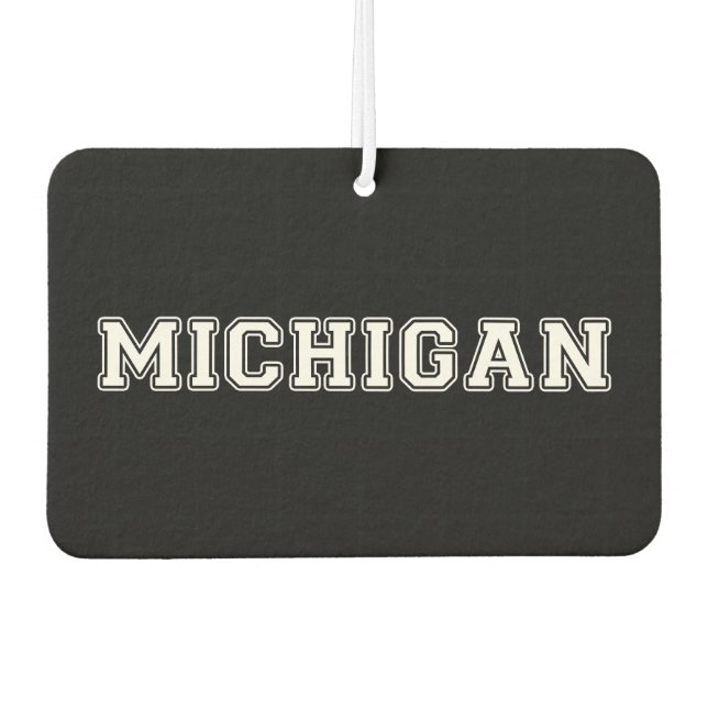 Michigan Air Freshener (Front)