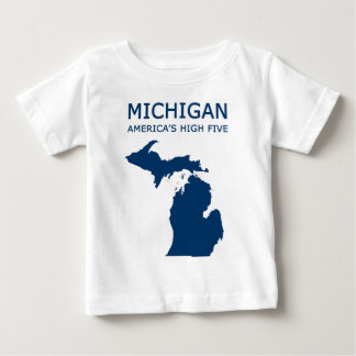 Michigan. America's High Five Baby T-Shirt