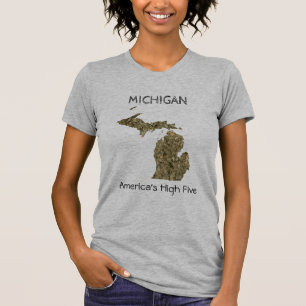 Michigan - America's High Five T-Shirt