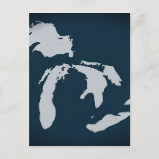 Michigan and the Great Lakes Postcard