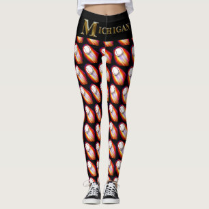 MICHIGAN BASEBALL LEGGINGS
