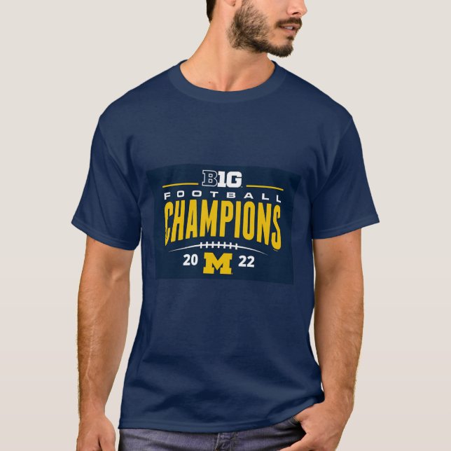 michigan big ten championship shirt (Front)