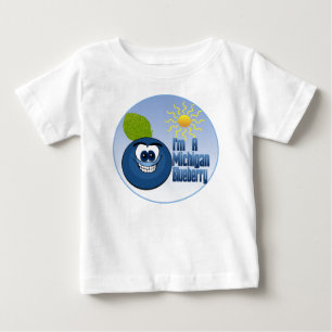 Michigan Blueberry Baby T-Shirt