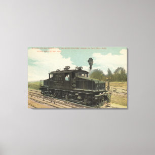 Michigan Central Electric Motor Engine Canvas Print