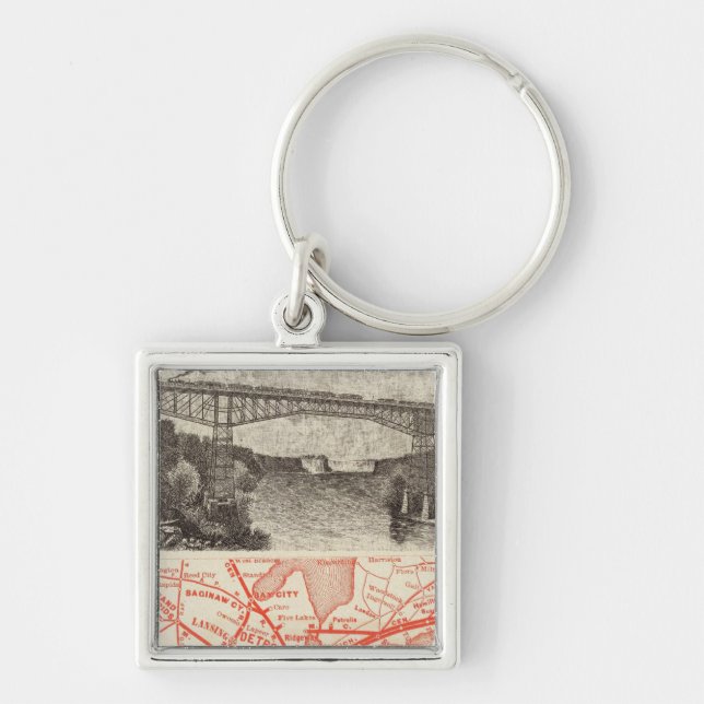 Michigan Central Railroad Keychain (Front)