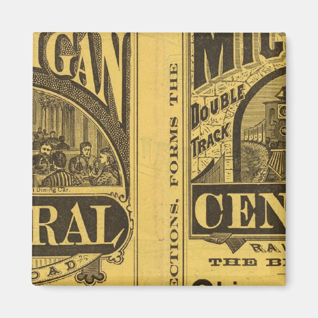 Michigan Central Railroad Magnet (Front)