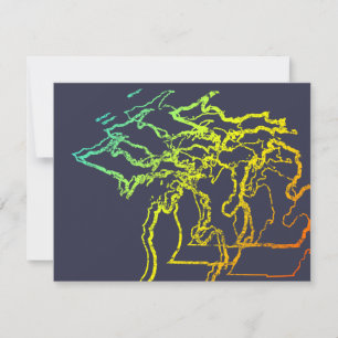 michigan chill blur invitation