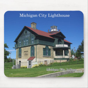 Michigan City Lighthouse mousepad