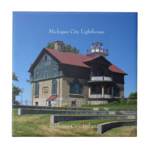 Michigan City Lighthouse tile