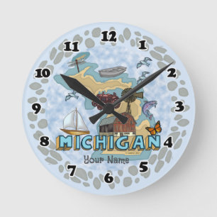 Michigan  Clock
