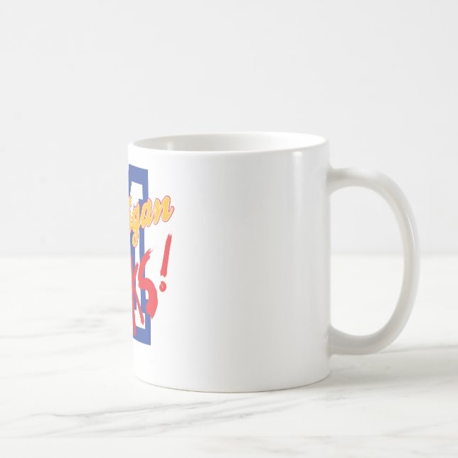 Michigan Coffee Mug (Right)