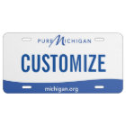 Michigan Custom License Plate