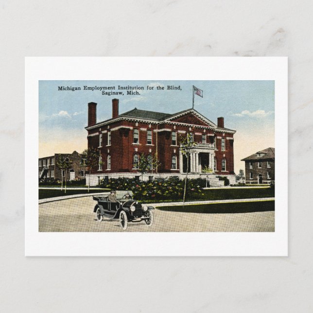 Michigan Employment Institute for the Blind Postcard (Front)