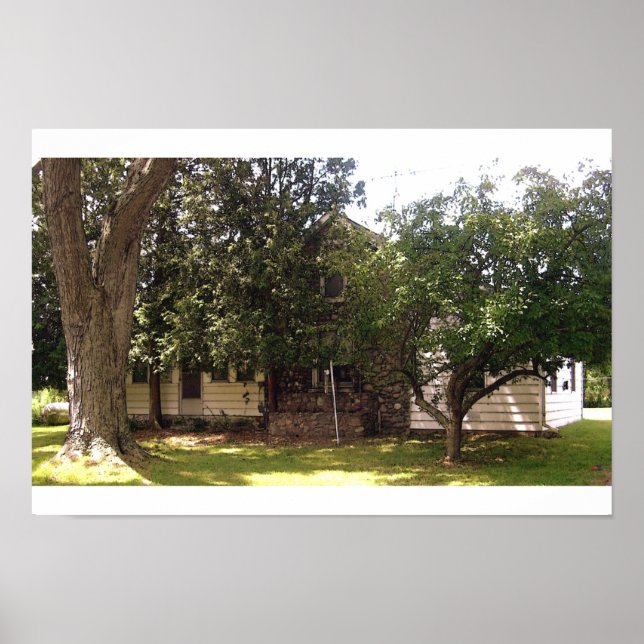 Michigan Farm House Poster (Front)