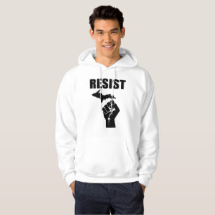 Michigan Fist RESIST Hoodie