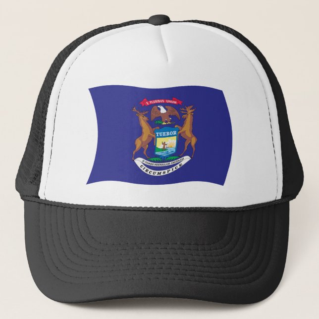 Michigan Flag Hat (Front)