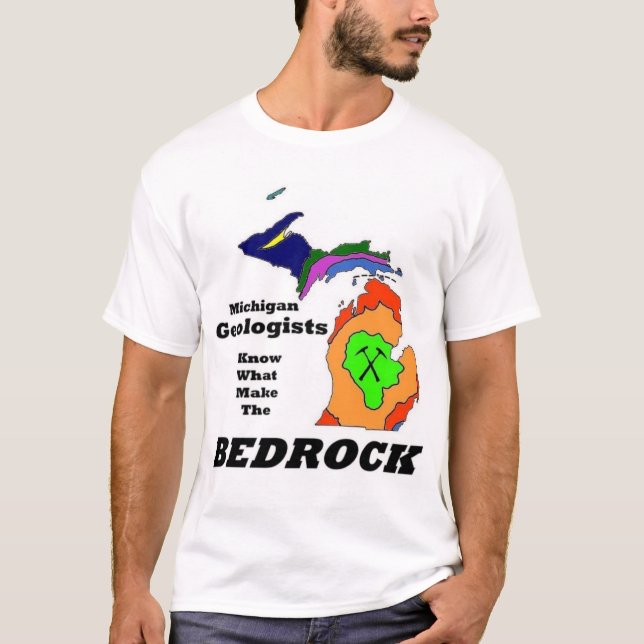 Michigan Geologist T-Shirt (Front)