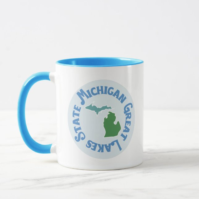 Michigan - Great Lakes State Mug (Left)