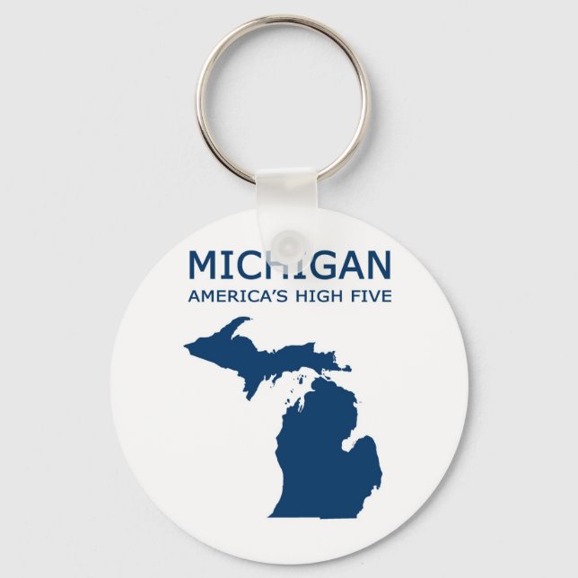 Michigan H5 Keychain (Front)