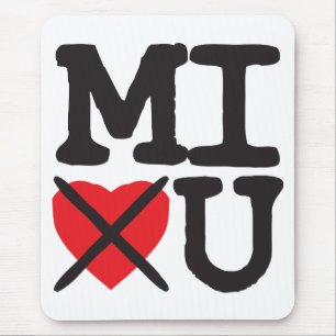 Michigan Hates You Mouse Pad
